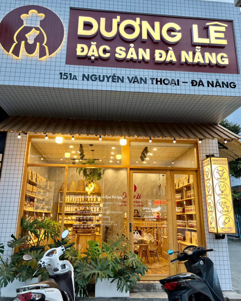 Dương Lê cửa hàng đặc sản Bò khô tại Đà Nẵng